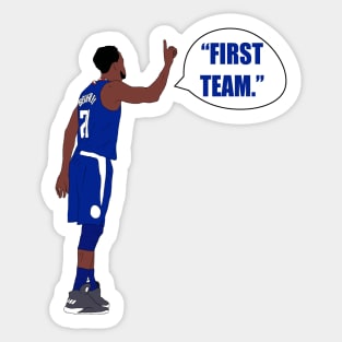 Patrick Beverley "First Team!" Sticker